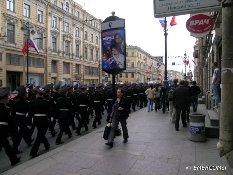 Питерские суворовцы.
